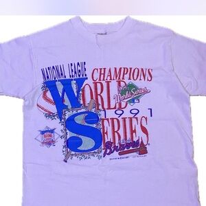 White 1991 World Series T-Shirt
